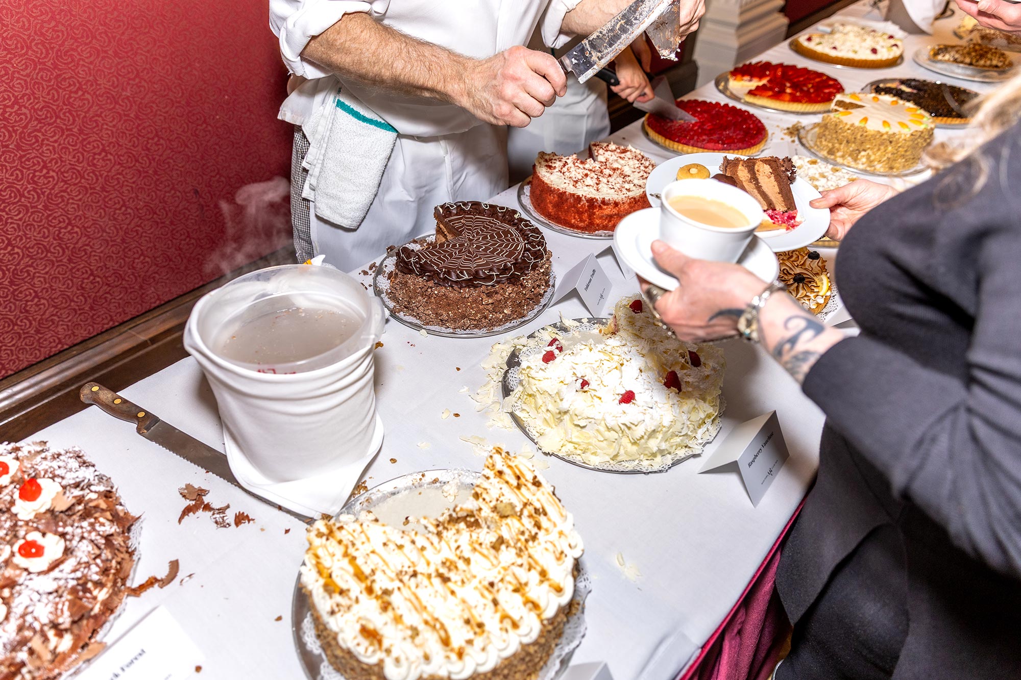 Dessert Table with Cakes